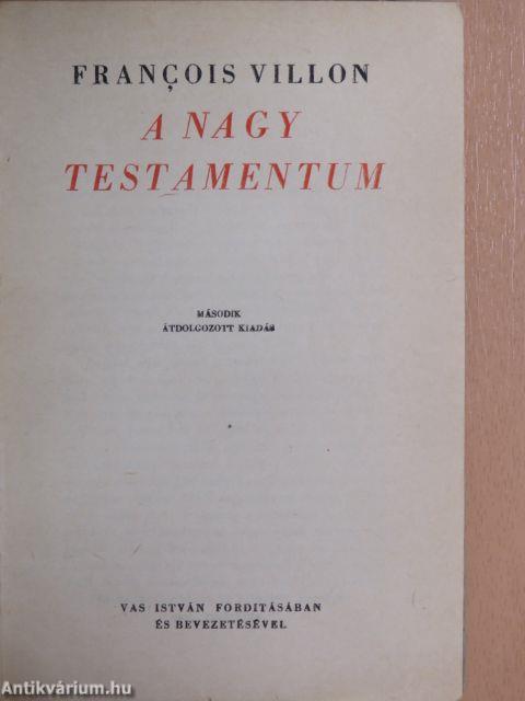 A Nagy Testamentum