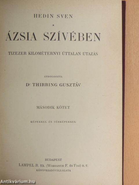 Ázsia szívében II. (töredék)