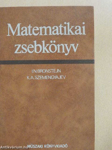 Matematikai zsebkönyv