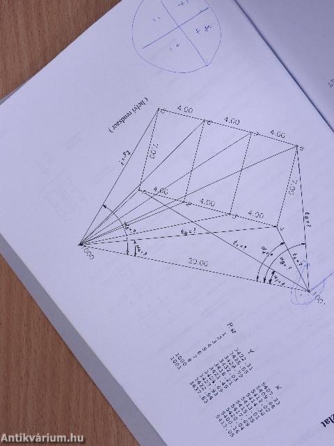 Elektronikus geodéziai műszerekkel a mérőgyakorlaton