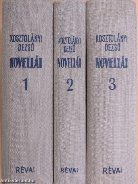 Kosztolányi Dezső novellái 1-3.