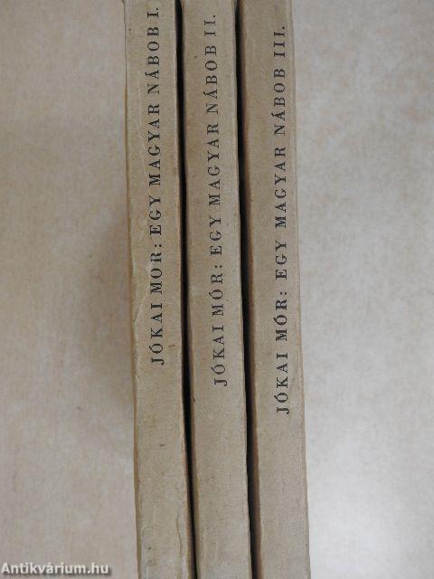 Egy magyar nábob I-III.