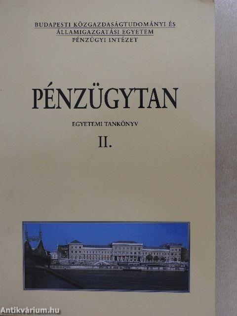 Pénzügytan II.