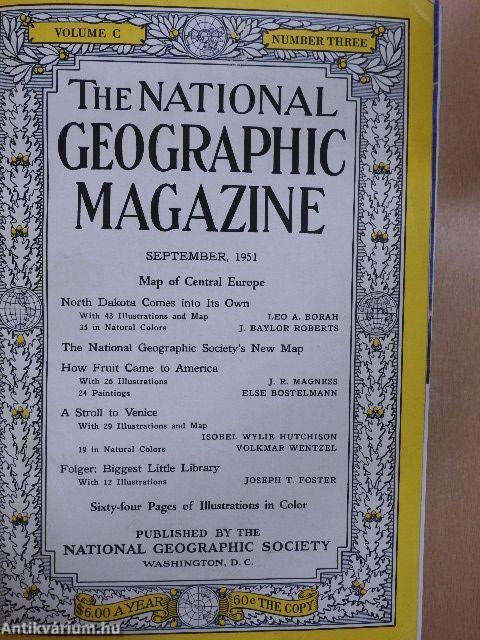 The National Geographic Magazine (vegyes számok) (5 db)