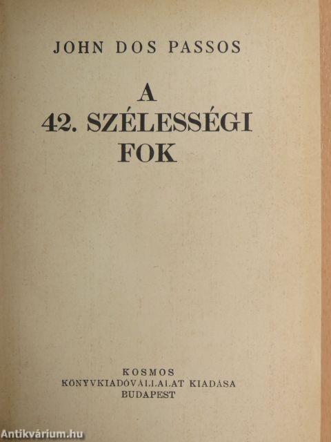 A 42. szélességi fok