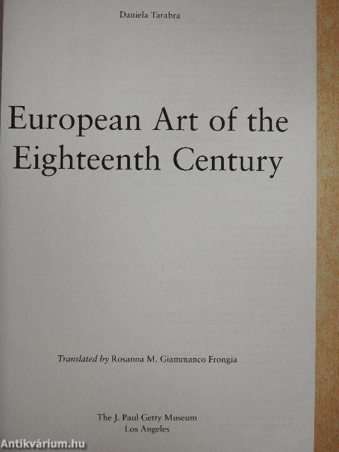 European Art of the Eighteenth Century