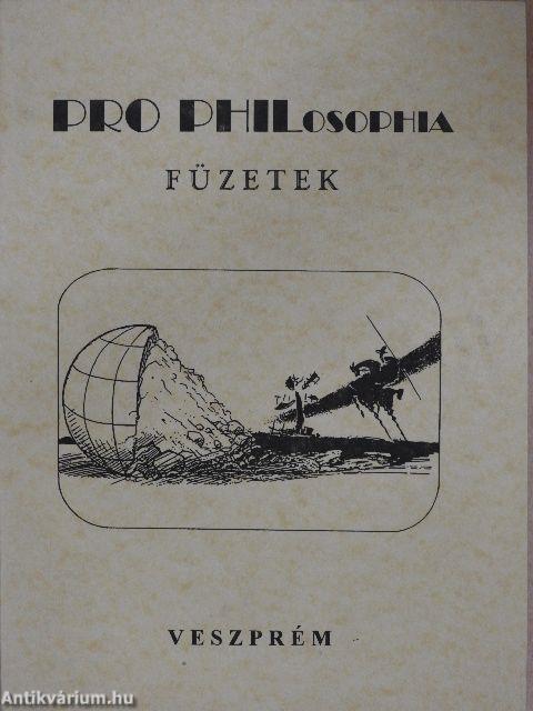 Pro Philosophia füzetek 1995/1.