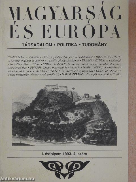 Magyarság és Európa 1993/4.