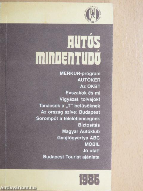 Autós mindentudó 1986