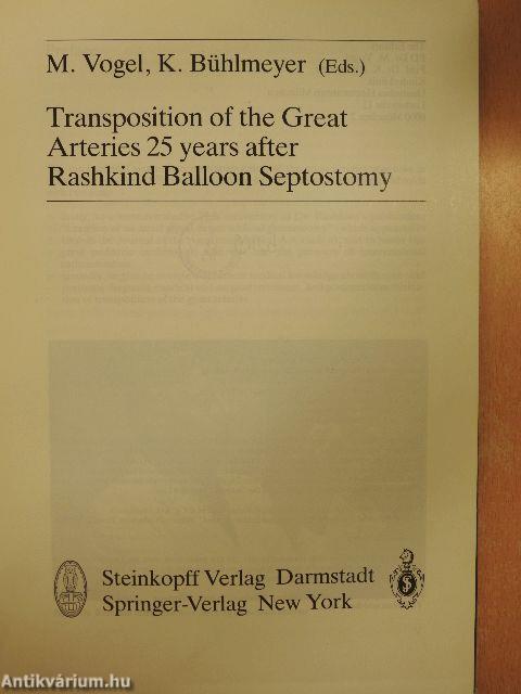 Transposition of the Great Arteries 25 years after Rashkind Balloon Septostomy