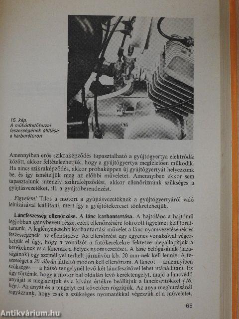 Hogyan javítsam a motorkerékpáromat