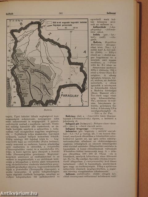 Természettudományi lexikon 1-7.