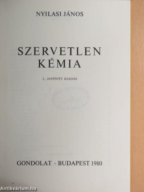 Szervetlen kémia