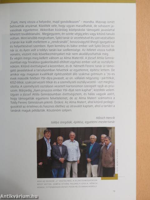 A Toldy Ferenc Gimnázium Évkönyve 2013/2014.