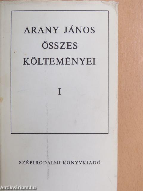 Arany János összes költeményei I-II.