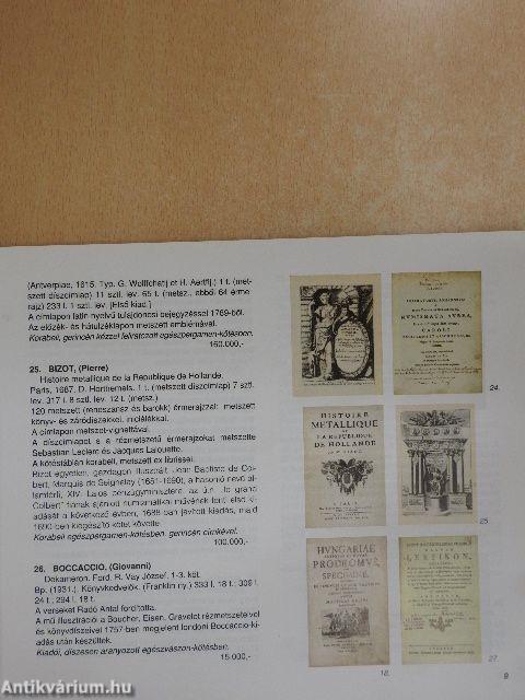 Múzeum Antikvárium X. árverése