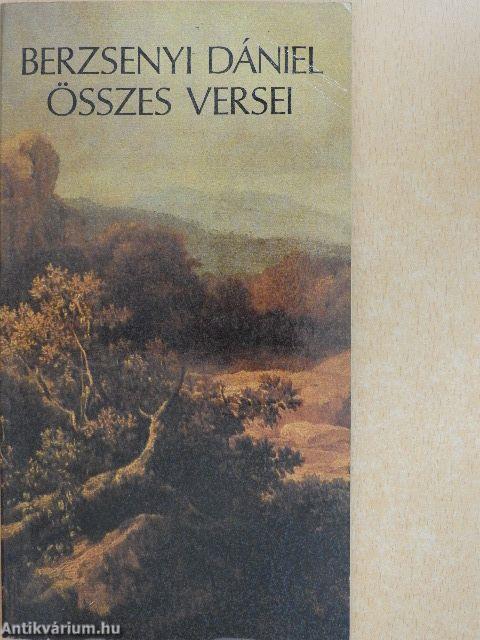 Berzsenyi Dániel összes versei