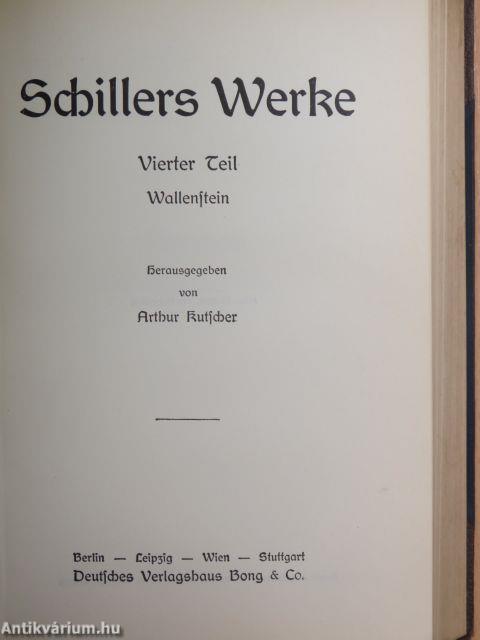 Schillers Werke 3-5. (gótbetűs)