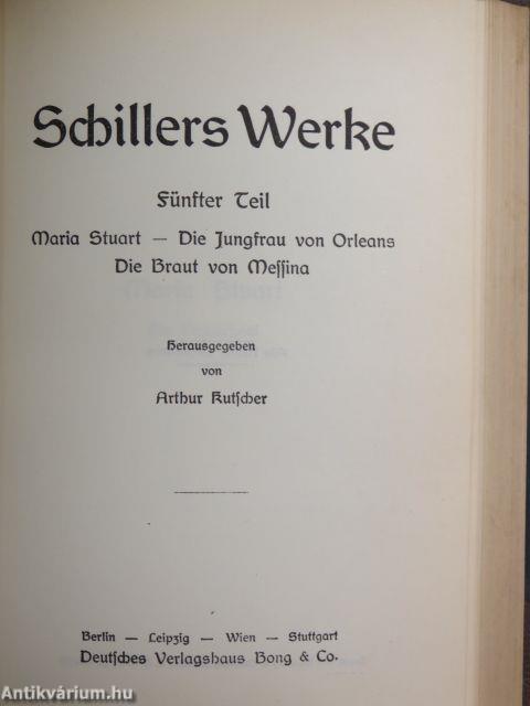 Schillers Werke 3-5. (gótbetűs)