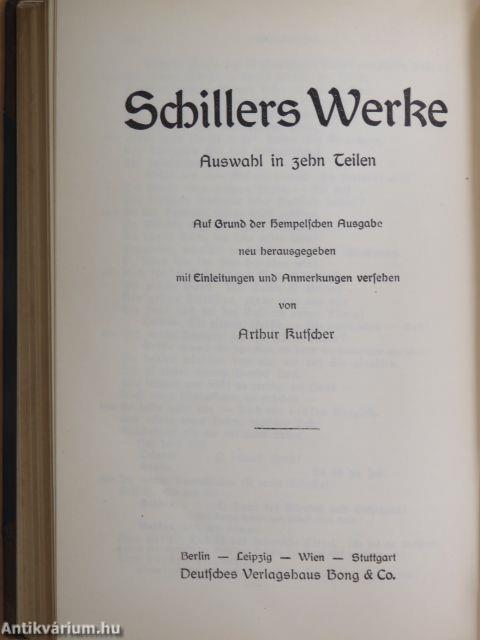 Schillers Werke 3-5. (gótbetűs)