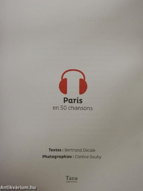 Paris en 50 chansons