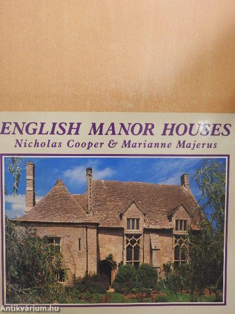 English Manor Houses