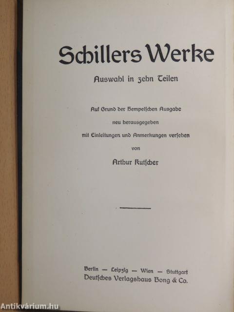 Schillers Werke 6-7. (gótbetűs)