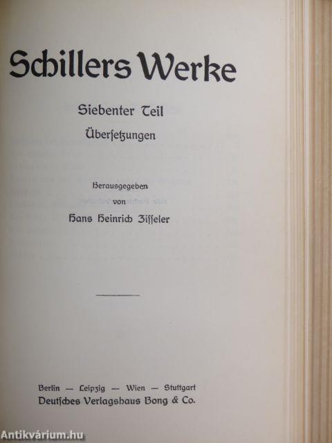 Schillers Werke 6-7. (gótbetűs)