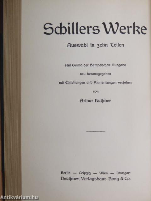 Schillers Werke 6-7. (gótbetűs)