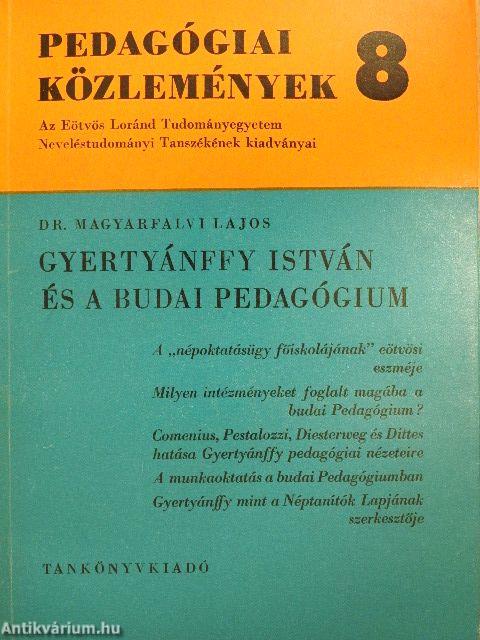 Gyertyánffy István és a budai Pedagógium