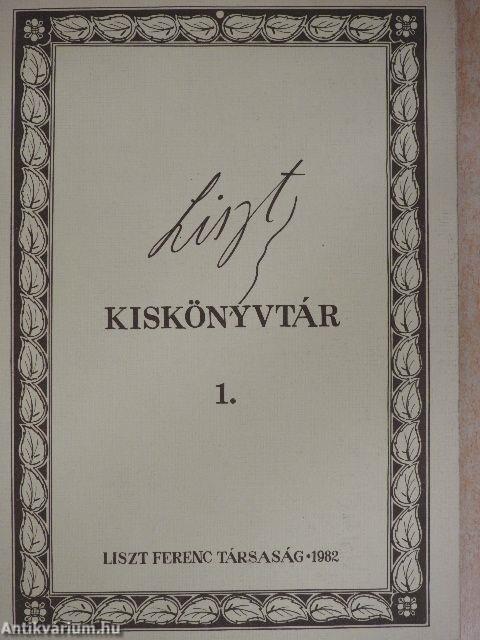 Liszt kiskönyvtár 1.