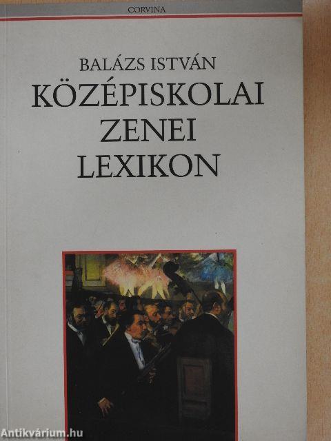 Középiskolai zenei lexikon