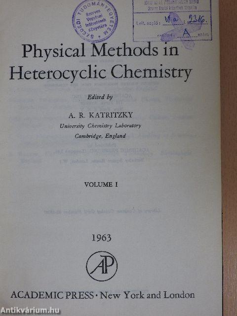 Physical Methods in Heterocyclic Chemistry I-II.