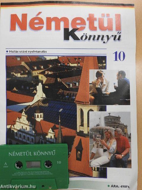 Németül Könnyű 10. - kazettával