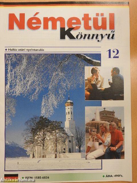 Németül Könnyű 12. - kazettával