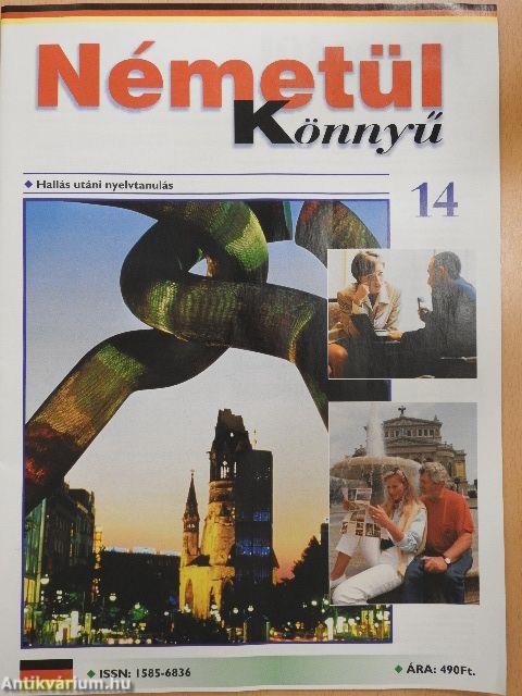 Németül Könnyű 14. - kazettával