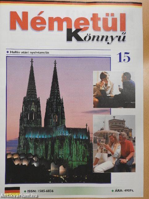 Németül Könnyű 15. - Kazettával