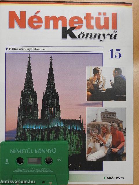 Németül Könnyű 15. - Kazettával