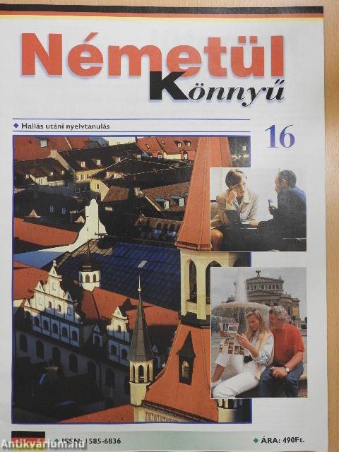 Németül Könnyű 16. - kazettával