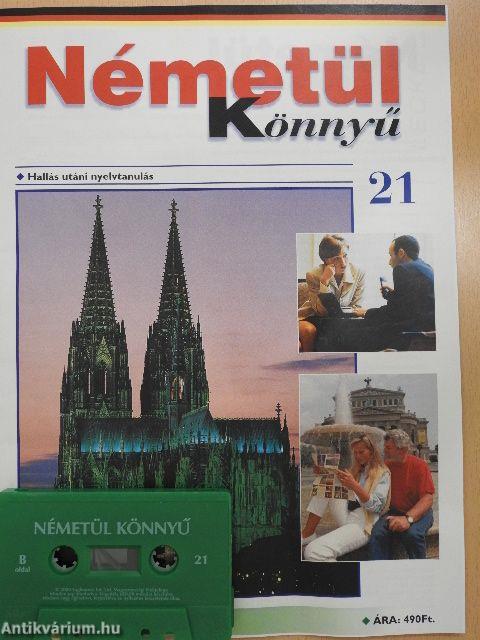 Németül Könnyű 21. - kazettával