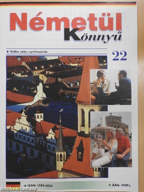 Németül Könnyű 22. - kazettával