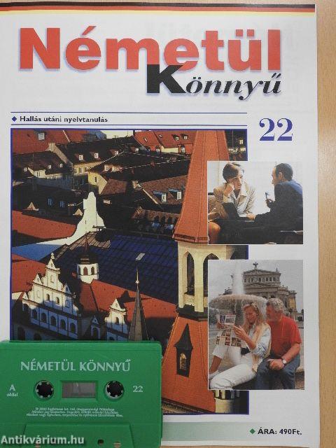 Németül Könnyű 22. - kazettával