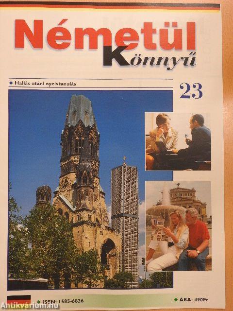 Németül Könnyű 23. - kazettával