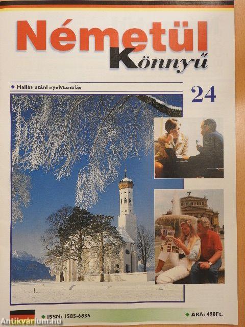 Németül Könnyű 24. - kazettával