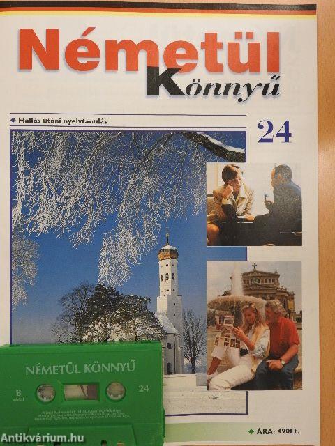 Németül Könnyű 24. - kazettával