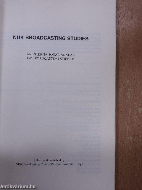 NHK Broadcasting Studies 4.
