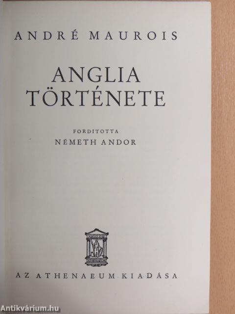 Anglia története