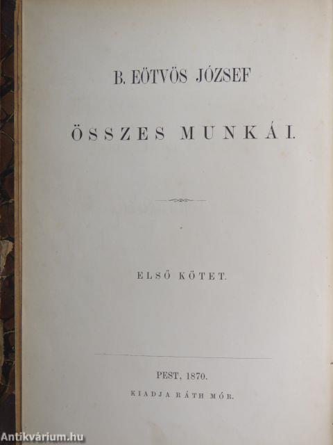 A XIX. század uralkodó eszméinek befolyása az államra I. (töredék)