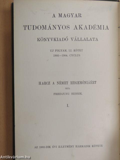 Harcz a német hegemóniáért I. (töredék)
