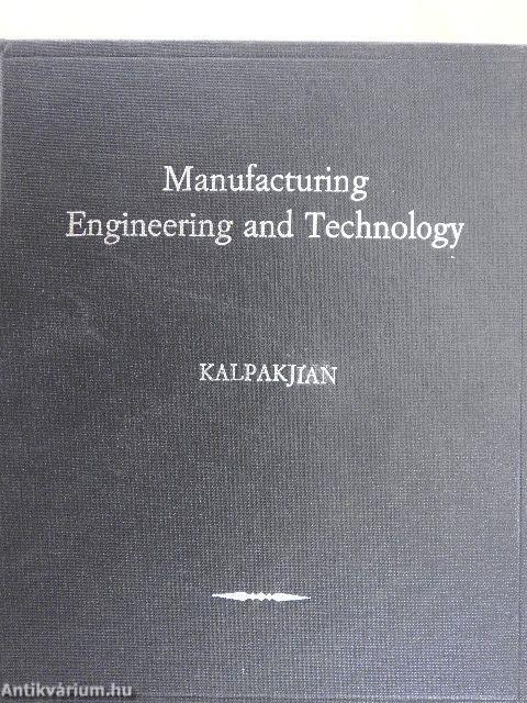 Manufacturing Engineering and Technology